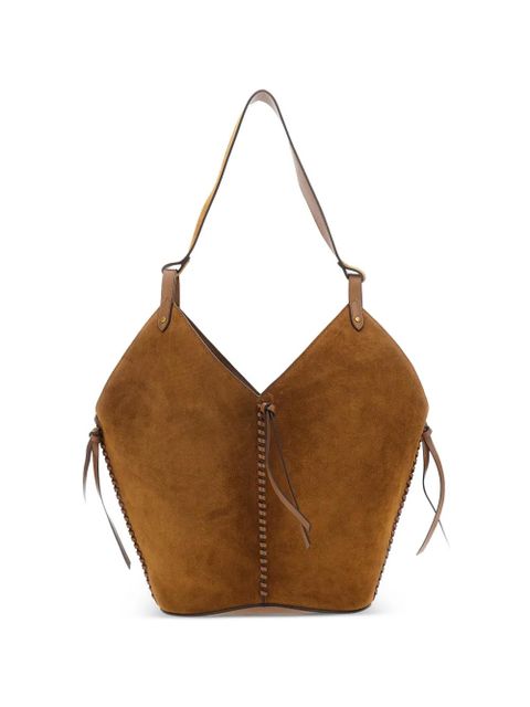 ISABEL MARANT Tampa suede shoulder bag - Brown