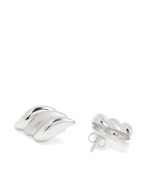 Missoma Savi signature earrings - Silver