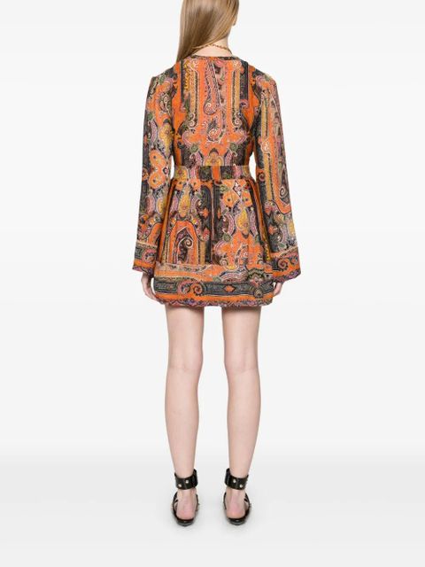 ISABEL MARANT Morgane mini dress - Orange