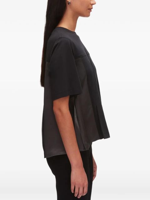 3.1 Phillip Lim panelled T-shirt - Black