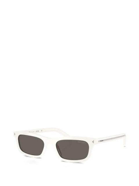 Prada Eyewear rectangle-frame sunglasses - White - zdjęcie produktu nr 2