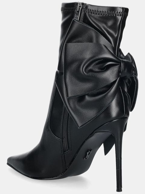 Steve Madden botki Saline damskie kolor czarny na szpilce 11004781