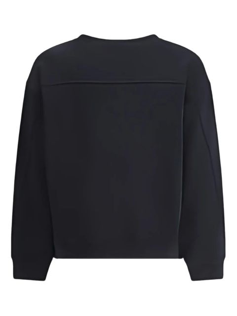PINKO crystal-embellishment sweatshirt - Black - zdjęcie produktu nr 2