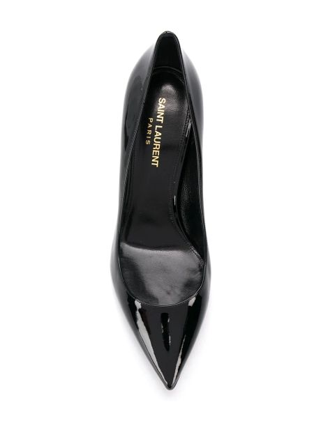 Saint Laurent Opyum patent leather pumps - Black