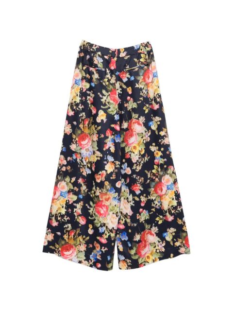 Essentiel Antwerp Jazzy floral trousers - Blue - zdjęcie produktu nr 2