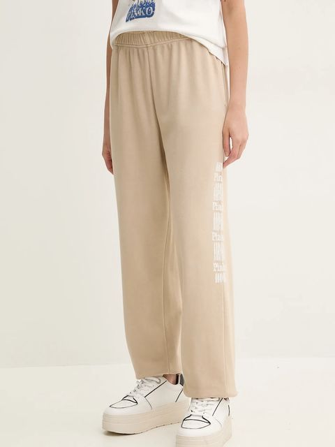 Pinko spodnie dresowe bawełniane - zdjęcie produktu nr 1