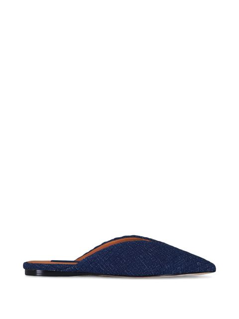 NAGHEDI Strada pointed-toe mules - Blue - zdjęcie produktu nr 2