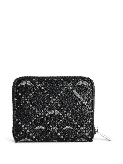 Zadig&Voltaire monogram-pattern wallet - Black - zdjęcie produktu nr 2