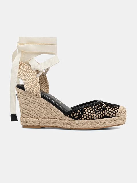 Guess espadryle na koturnie damskie CHEYIN - zdjęcie produktu nr 1