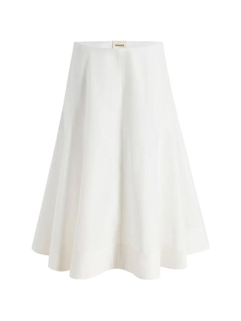 KHAITE Artin skirt - White - zdjęcie produktu nr 1