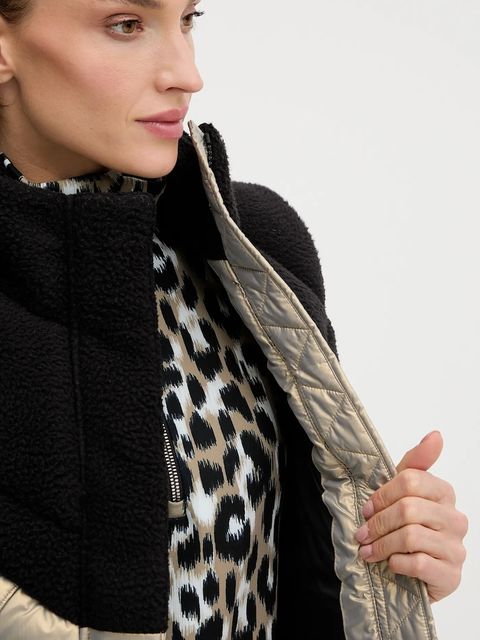 Helly Hansen bezrękawnik puchowy BLISS kolor złoty zimowy 54460