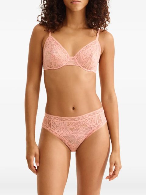 ERES Aérienne floral lace briefs - Pink