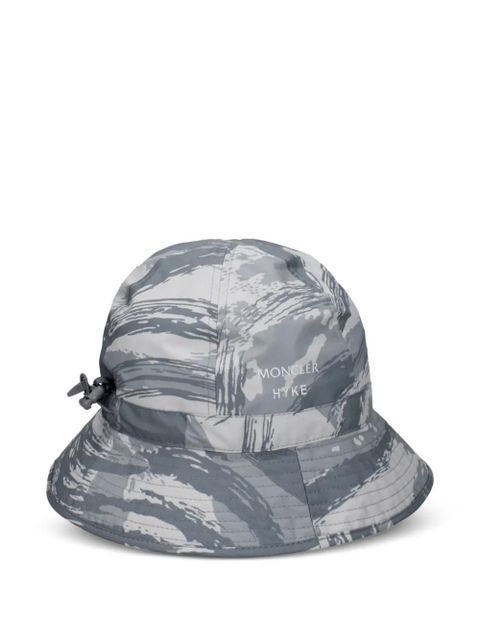 Moncler HYKE camouflage-print bucket hat - Grey - zdjęcie produktu nr 1