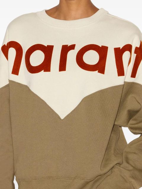 MARANT ÉTOILE Houston sweatshirt - Neutrals