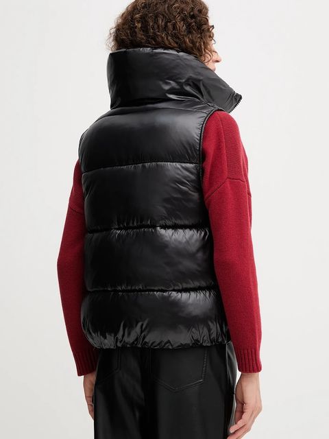 Save The Duck bezrękawnik AMA kolor czarny zimowy D82333W.LOVE21