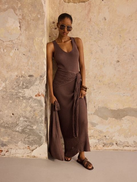 Answear.LAB sukienka z włókna bambusowego - zdjęcie produktu nr 1