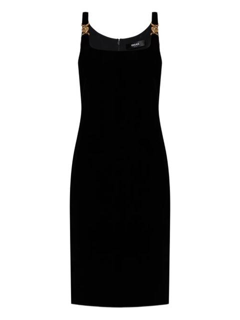 Versace Medusa-embellishment mini dress - Black - zdjęcie produktu nr 1