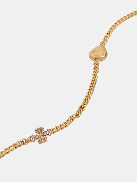 Tory Burch torebka skórzana Kira Diamond Quilt kolor czarny 178159-001