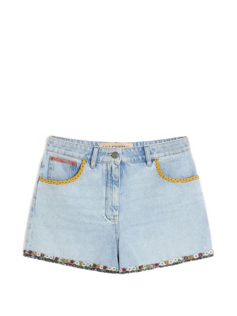 Valentino Garavani cotton shorts - Blue - zdjęcie produktu nr 1