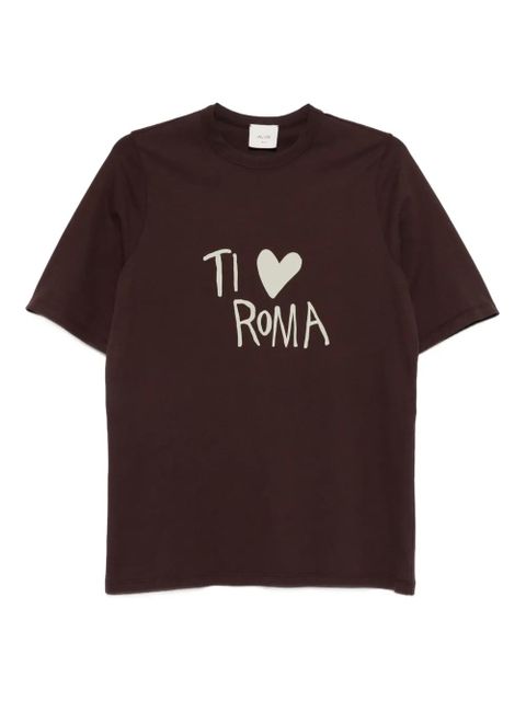 Alysi crew-neck T-shirt - Brown - zdjęcie produktu nr 1