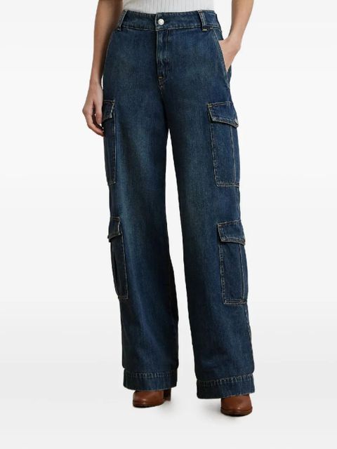 Lauren Ralph Lauren cargo-pocket jeans - Blue