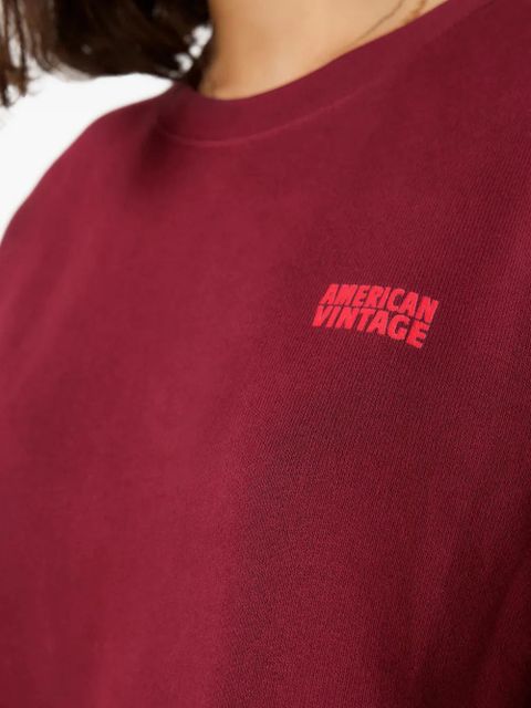 American Vintage Izubird sweatshirt - Red