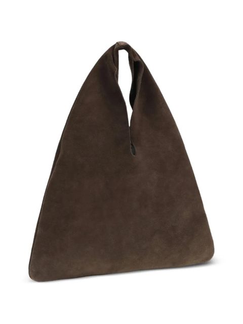 Manebi x Alex Rivière Studio Louis suede shoulder bag - Brown - zdjęcie produktu nr 2