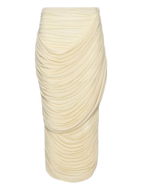 Magda Butrym draped skirt - Neutrals - zdjęcie produktu nr 2