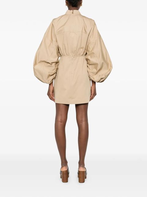 ZIMMERMANN Rebellion Drawn mini dress - Neutrals
