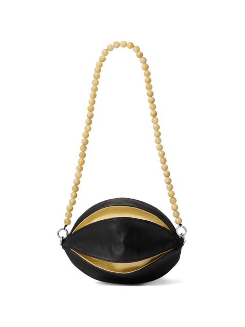 LEMAIRE balloon beaded clutch bag - Black - zdjęcie produktu nr 1