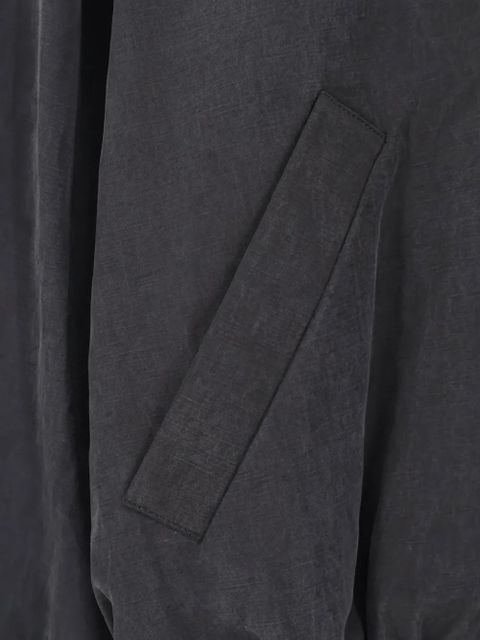 Alysi ribbed knit bomber - Grey