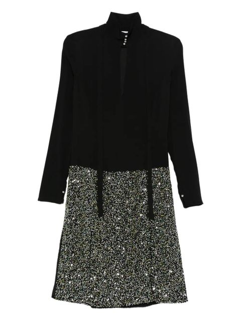 Rabanne embellished self-tie dress - Black - zdjęcie produktu nr 1