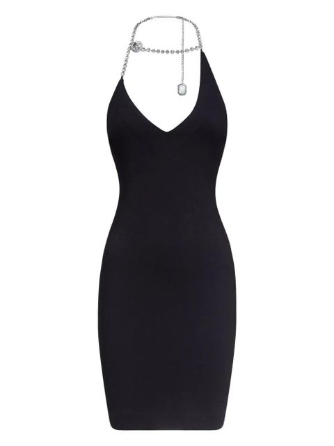 AREA crystal-embellished minidress - Black - zdjęcie produktu nr 1