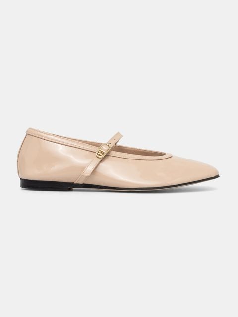 Tommy Hilfiger baleriny skórzane BALLERINA MARYJANE PATENT - zdjęcie produktu nr 1