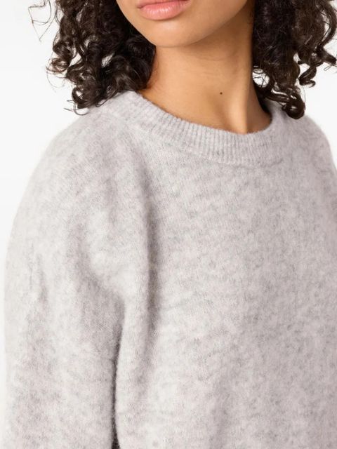 American Vintage Vitow ribbed boat-neck sweater - Grey