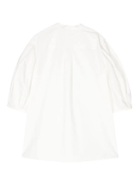 Chloé balloon-sleeve cotton blouse - White - zdjęcie produktu nr 2