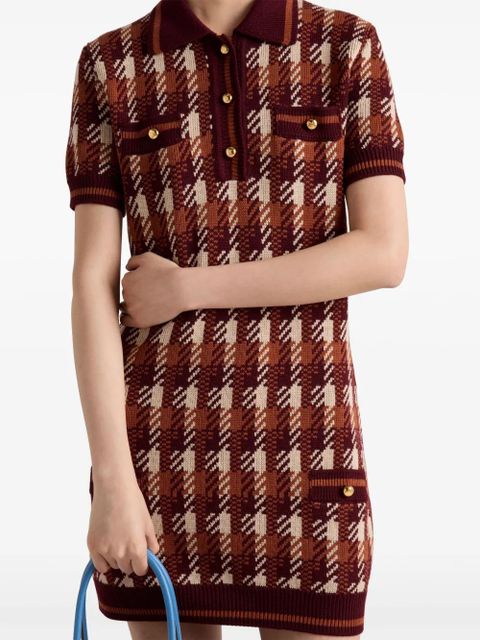 Prada wool knit mini dress - Red - zdjęcie produktu nr 2