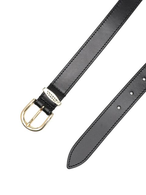 ISABEL MARANT Zadd leather belt - Black - zdjęcie produktu nr 2