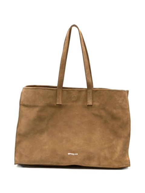 Gimaguas suede tote bag - Brown - zdjęcie produktu nr 1