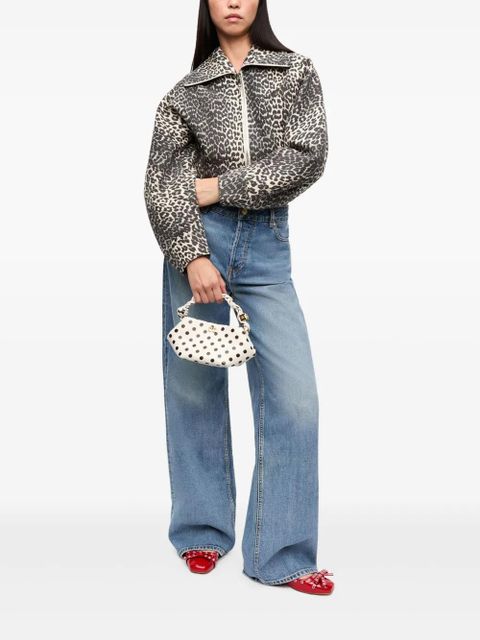 GANNI leopard-print jacket - White - zdjęcie produktu nr 2