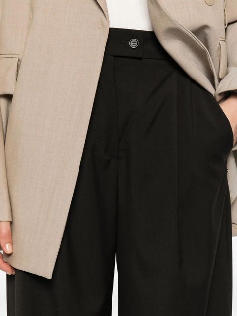 Sportmax pleated tailored trousers - Black