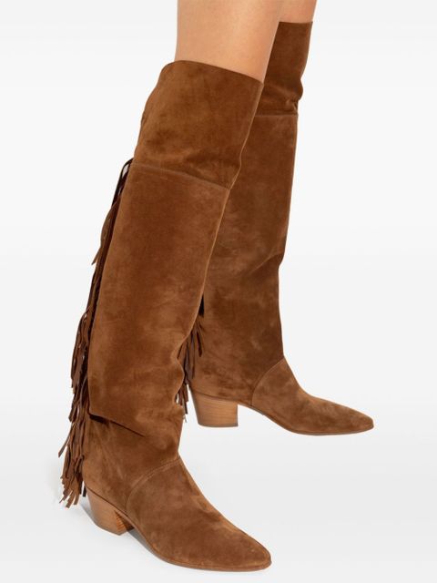 Casadei 50mm Beat boots - Brown