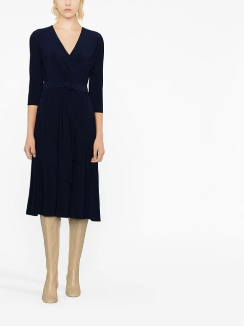 Lauren Ralph Lauren Carlyna tie-waist dress - Blue