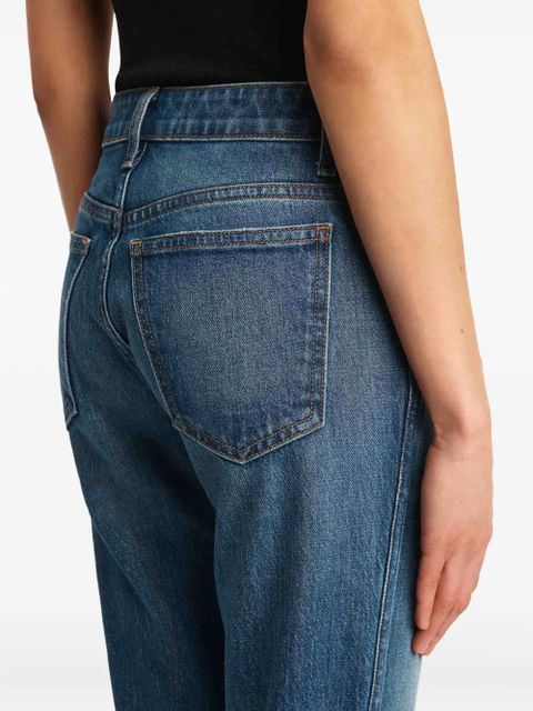 KHAITE Viv five-pocket jeans - Blue