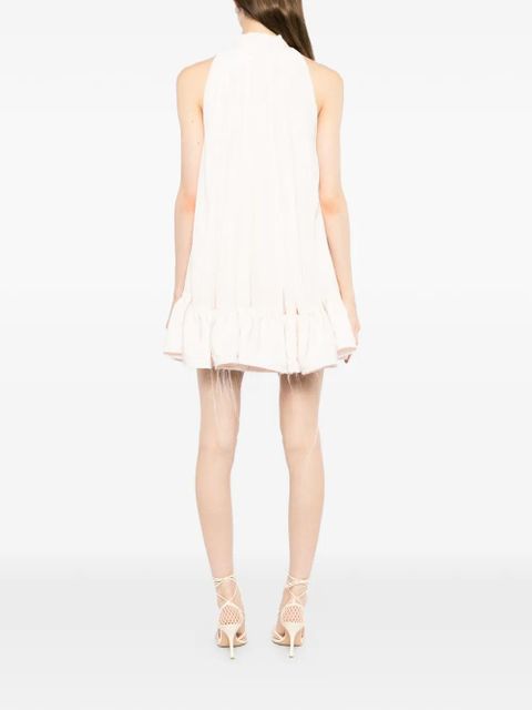 Lanvin ruffled mini dress - Pink