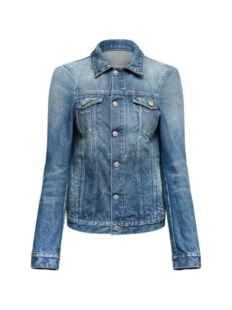MM6 Maison Margiela buttoned denim jacket - Blue - zdjęcie produktu nr 1
