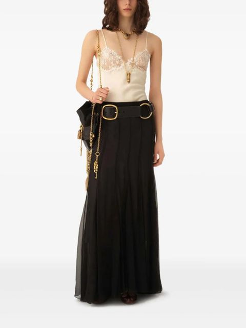 Chloé lace-detail top - White