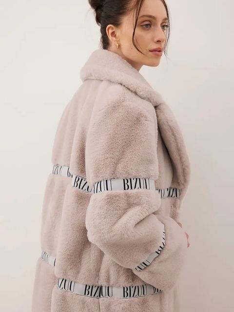 Bizuu płaszcz FLORENCE kolor beżowy FLORENCE BEŻOWY