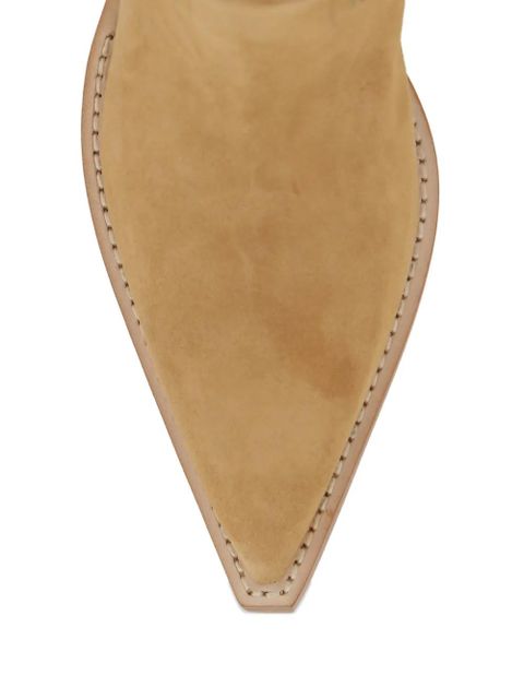 Paris Texas suede boots - Brown