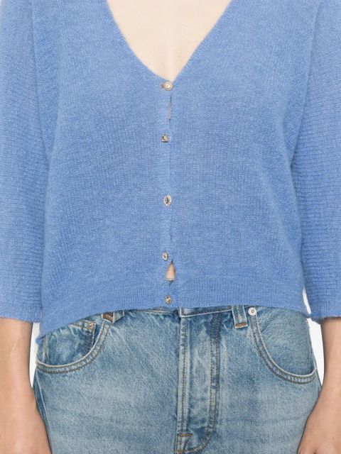 Ba&Sh Isaac V-neck jumper - Blue